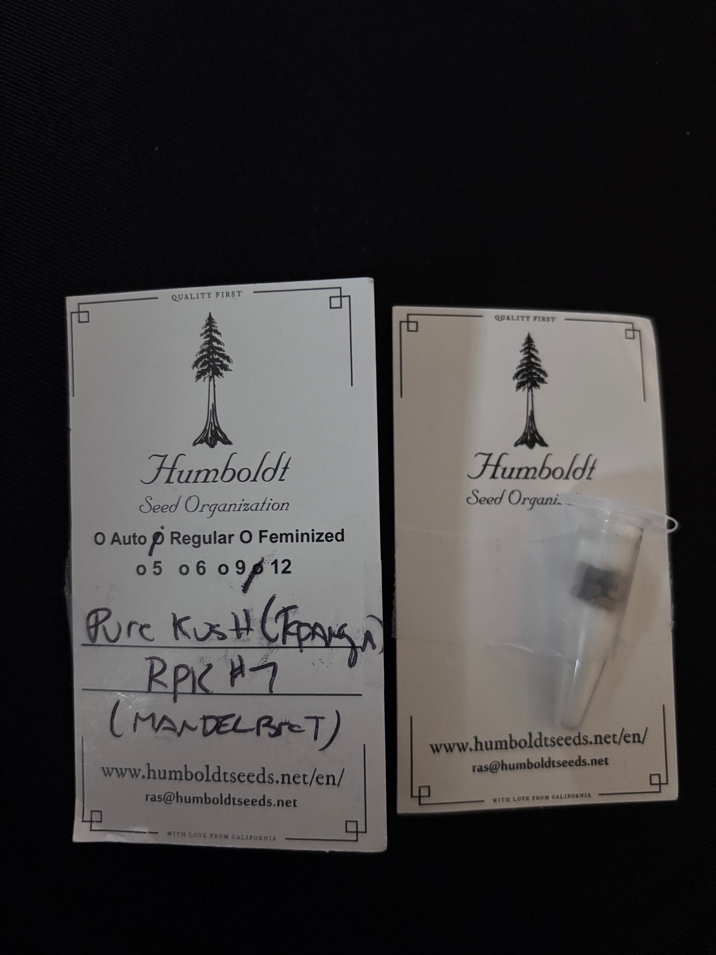 Humboldt - Pure Kush x Royal Pure Kush